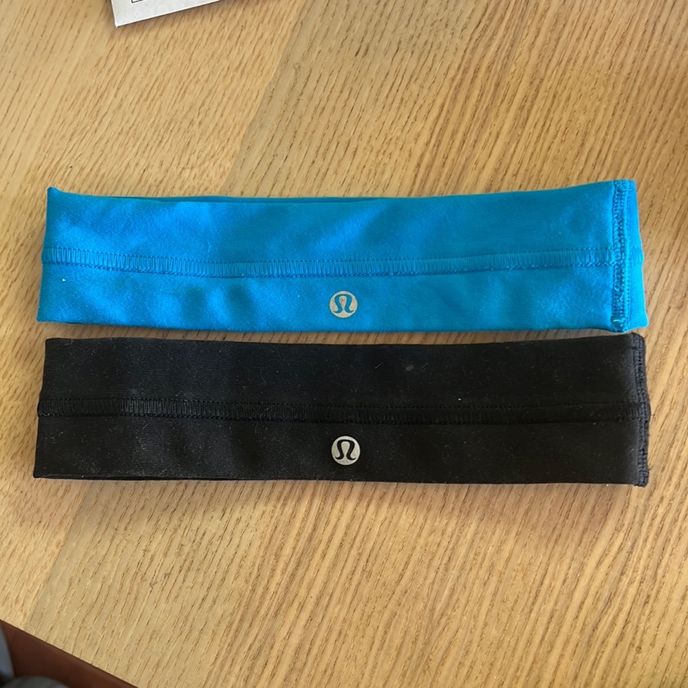 Two Lululemon headbands